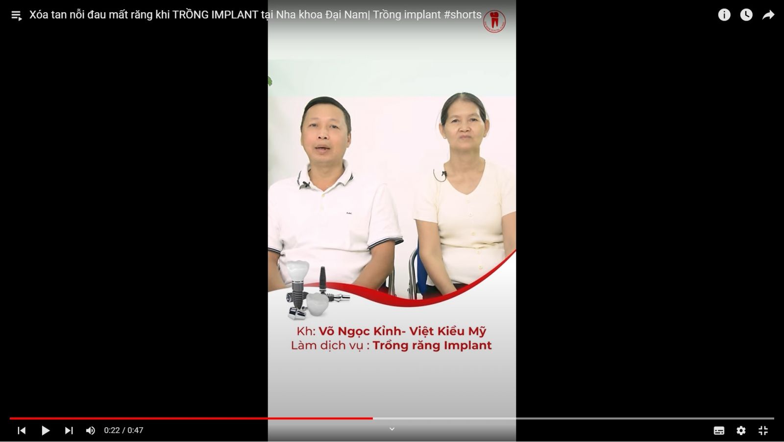 Hai mẹ con anh Võ Ngọc Kỉnh Việt kiều Mỹ về Đại Nam làm răng